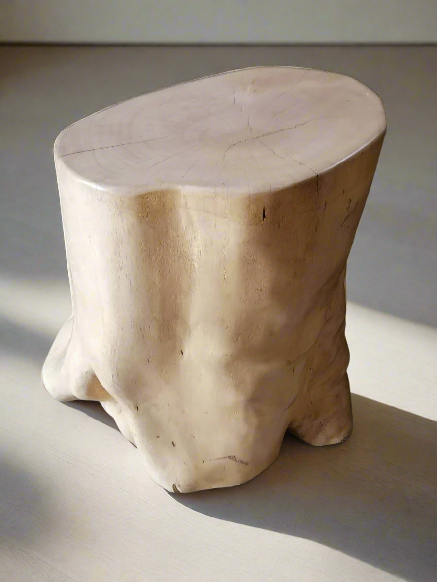 Raw Elegance Jacaranda Solid Wood Stump Table