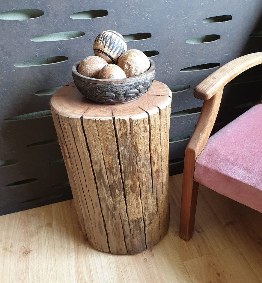 Red Gum Stump Side table