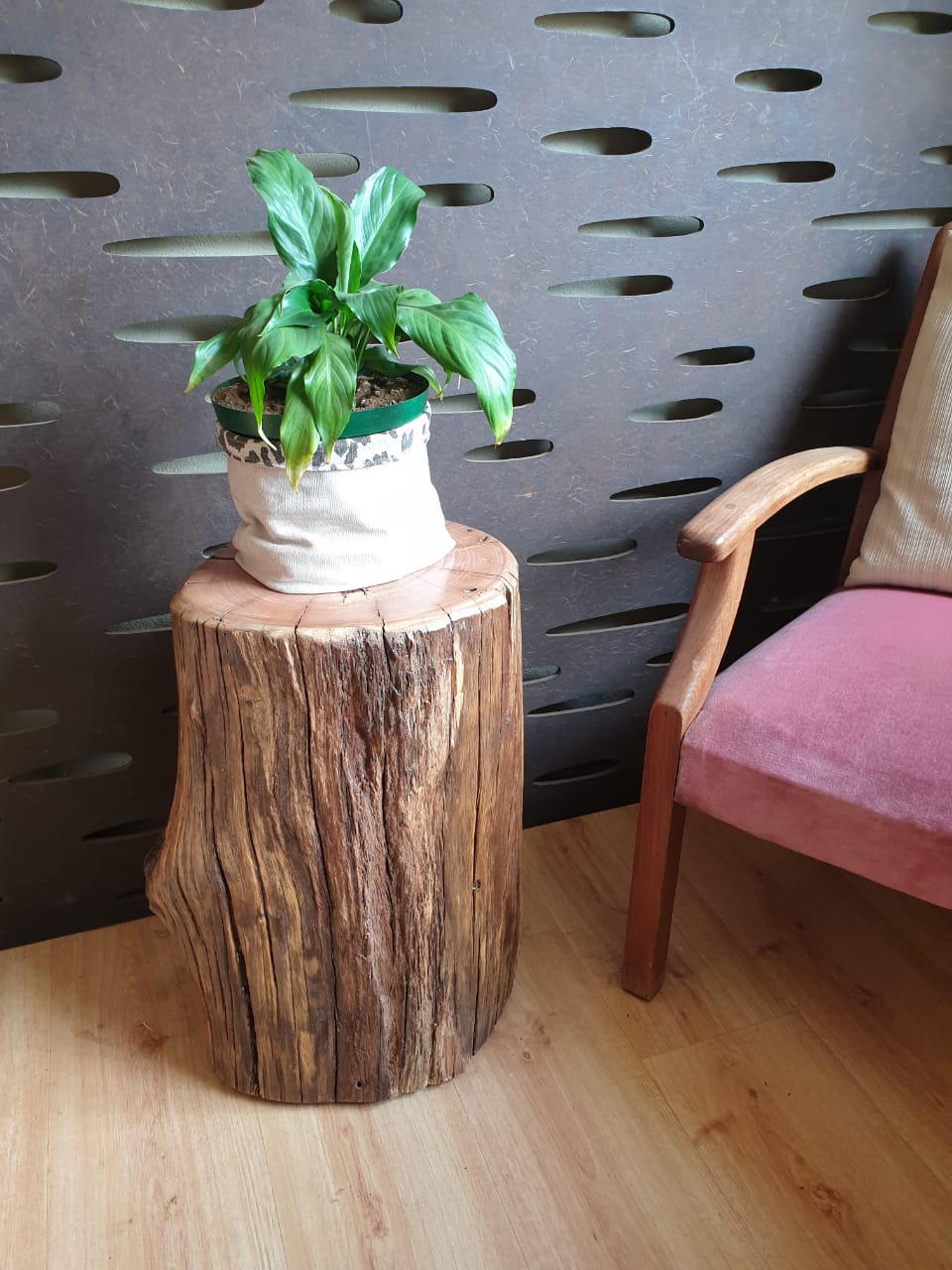 Red Gum Stump Side table