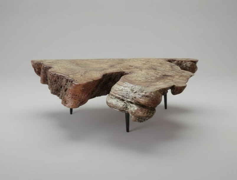 Half Moon Blackwood End/Coffee table