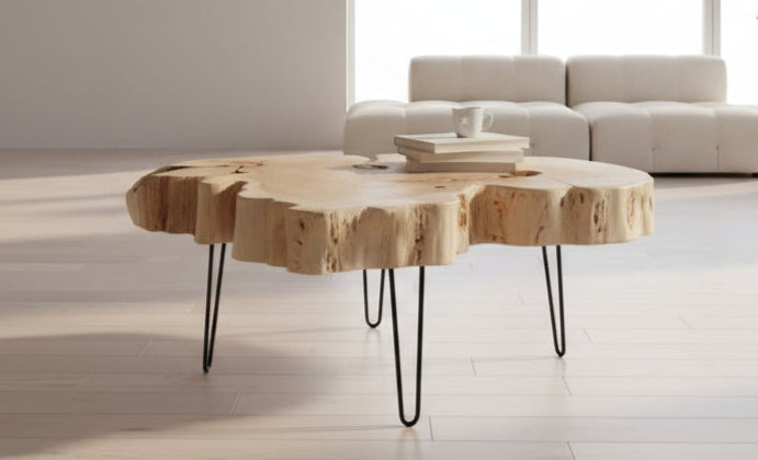 Wooden Embrace Coffee Table