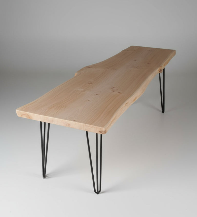 Live Edge Solid Wood Coffee Table