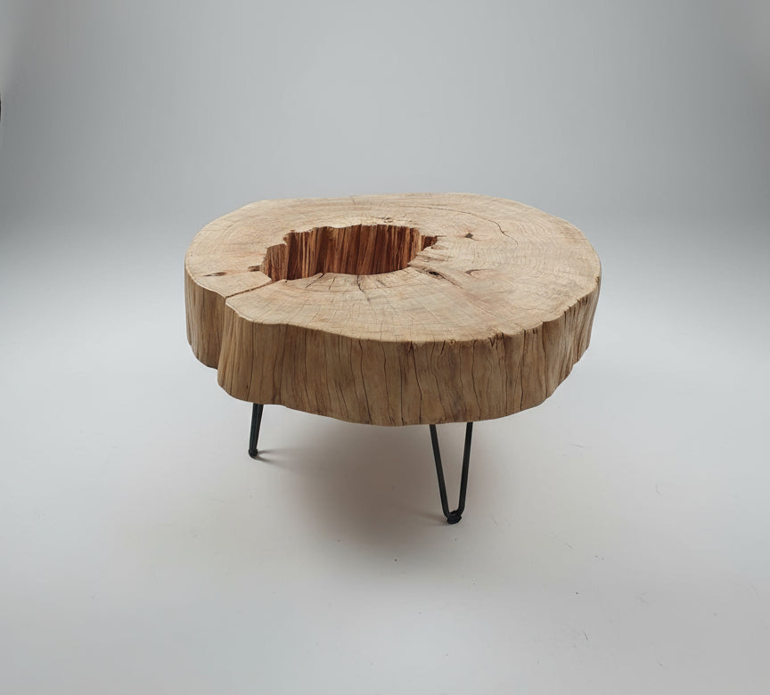 Hollow Cypress coffee table – Timberstone Furniture