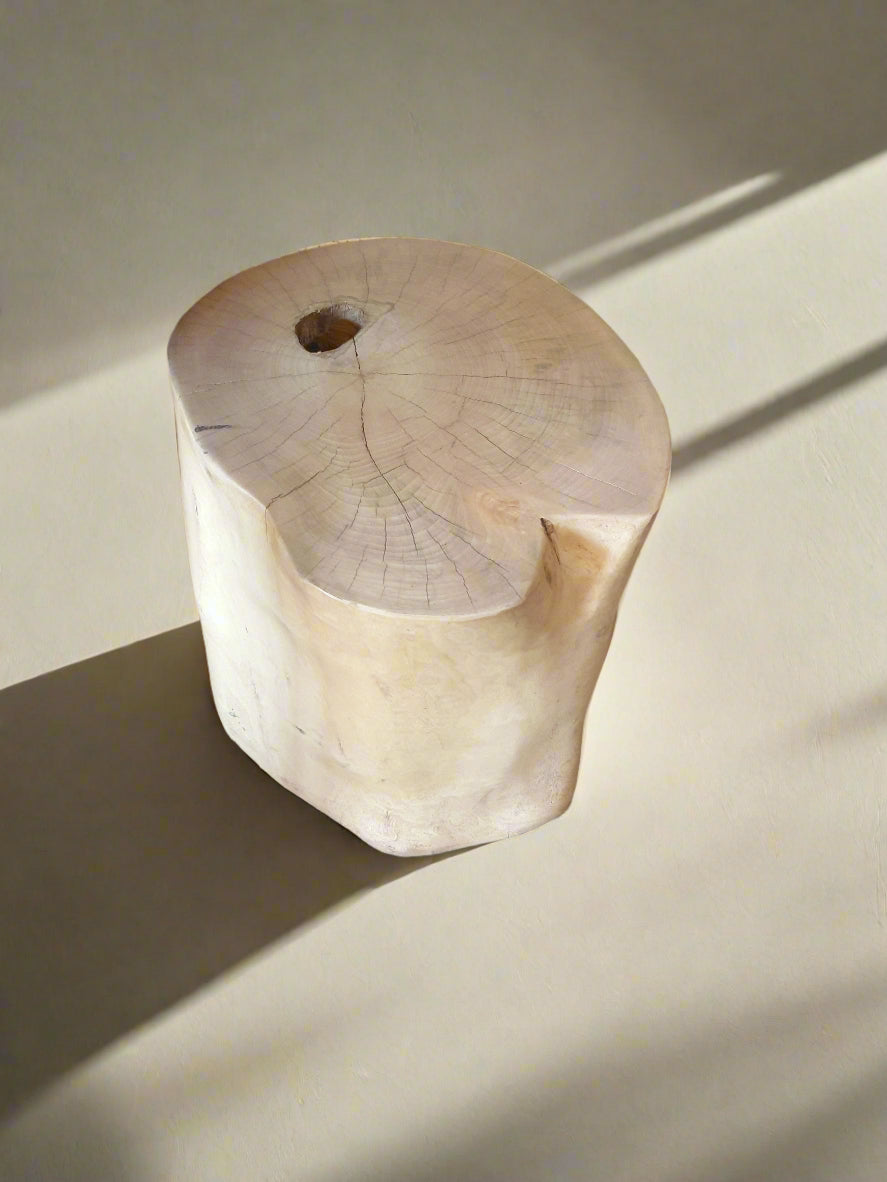 Bough Form Jacaranda Wood Stump Table