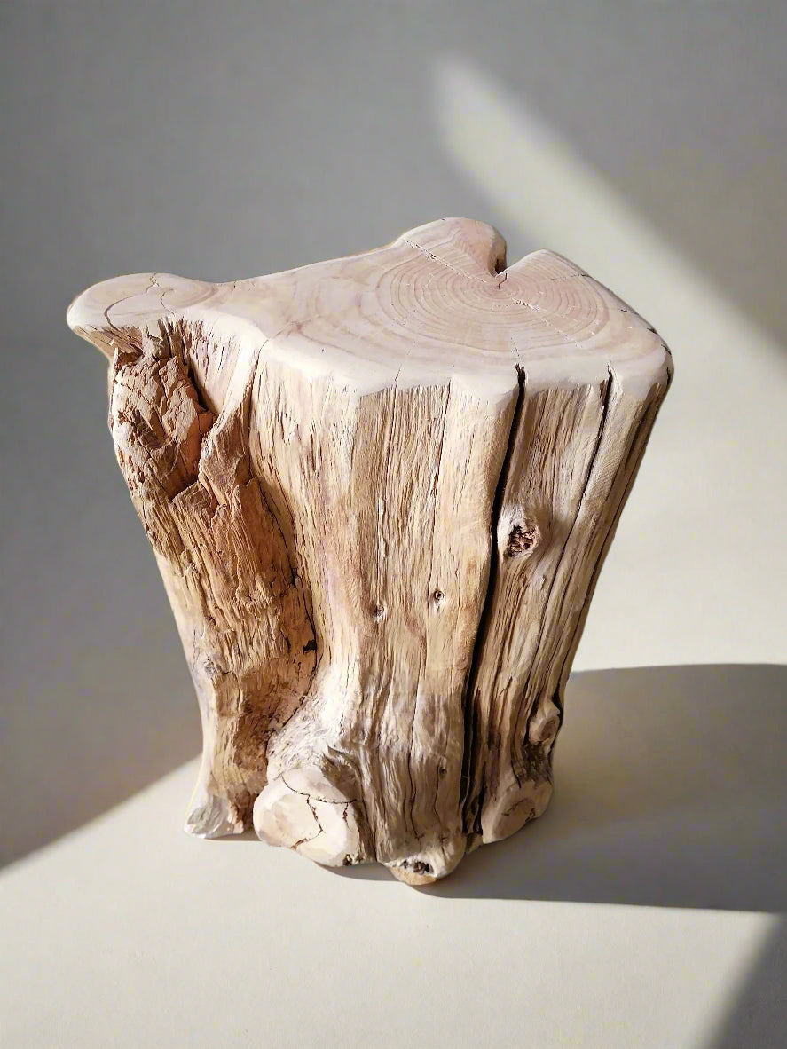 Grain Path Stump Table