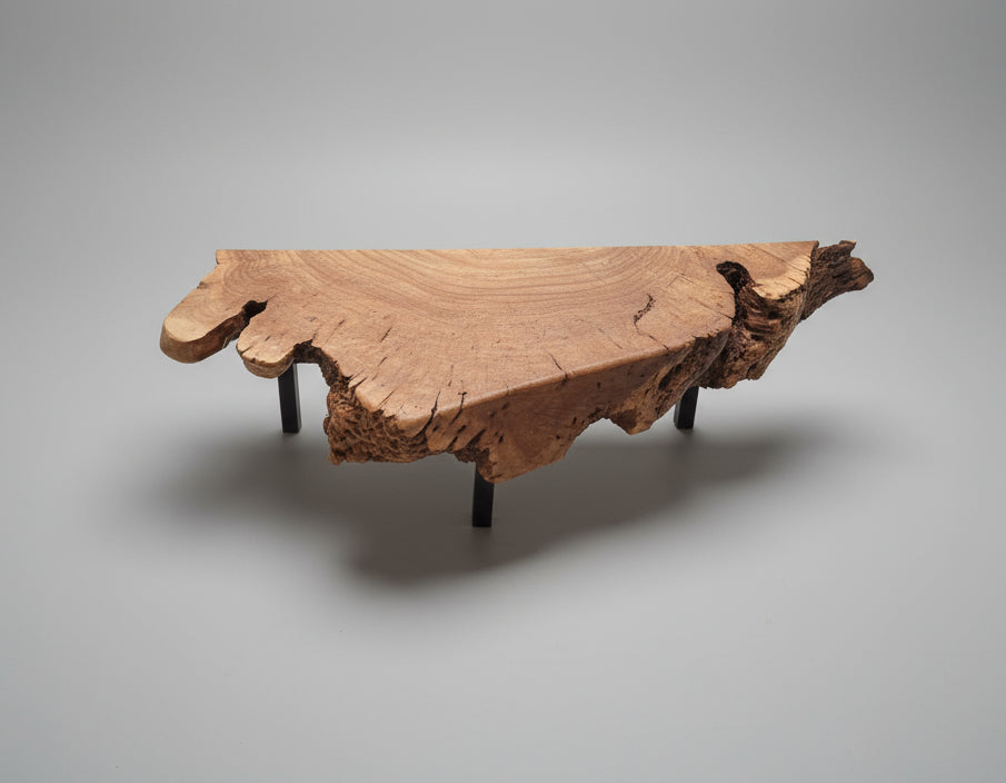 Small Half Moon Blackwood End table