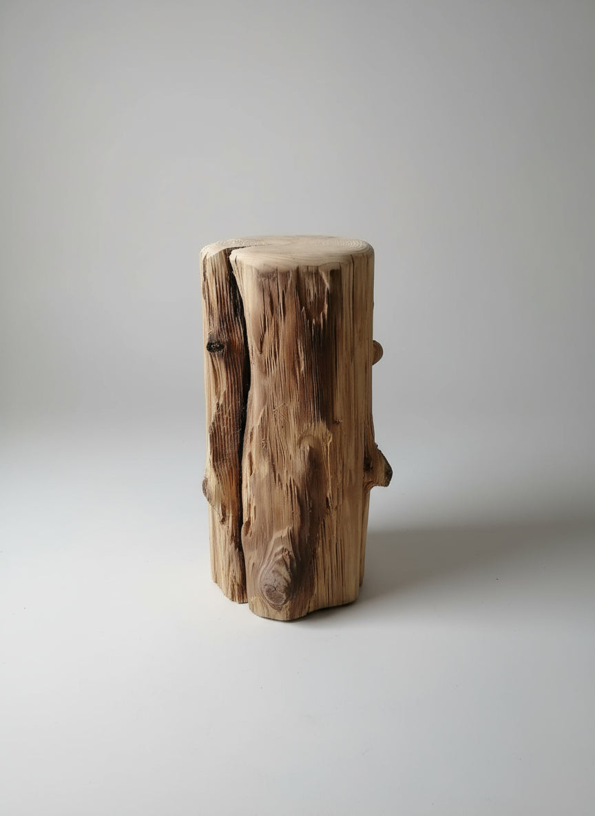 Small Stump End Table/Plant Holder