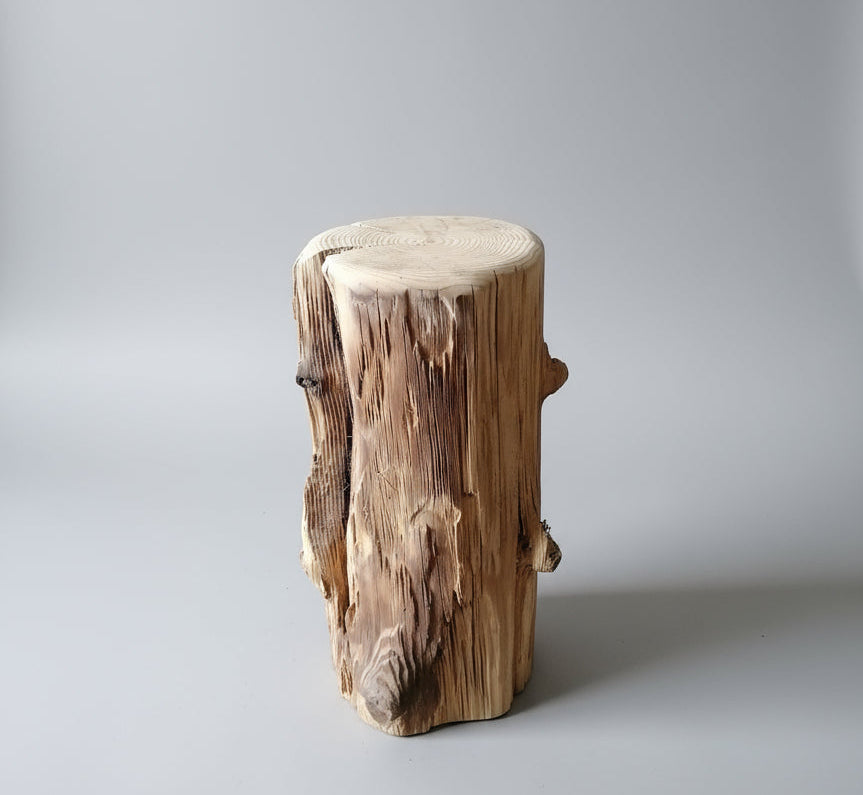 Small Stump End Table/Plant Holder