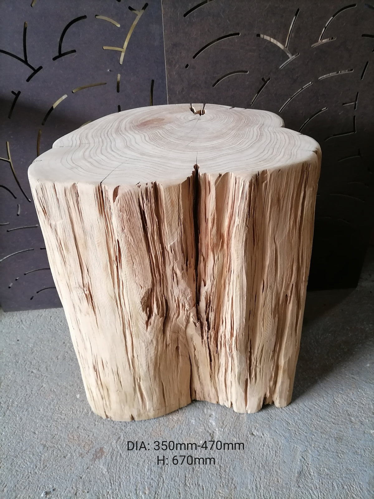 Column Stump Table Earthgrain Stump Table – Timberstone Furniture