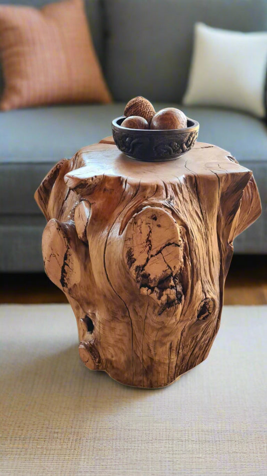 Woodland Knot Stump/Coffee table