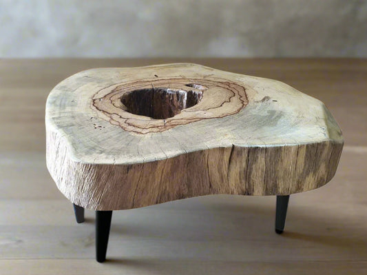 Unique Hardwood Slice Coffee Table