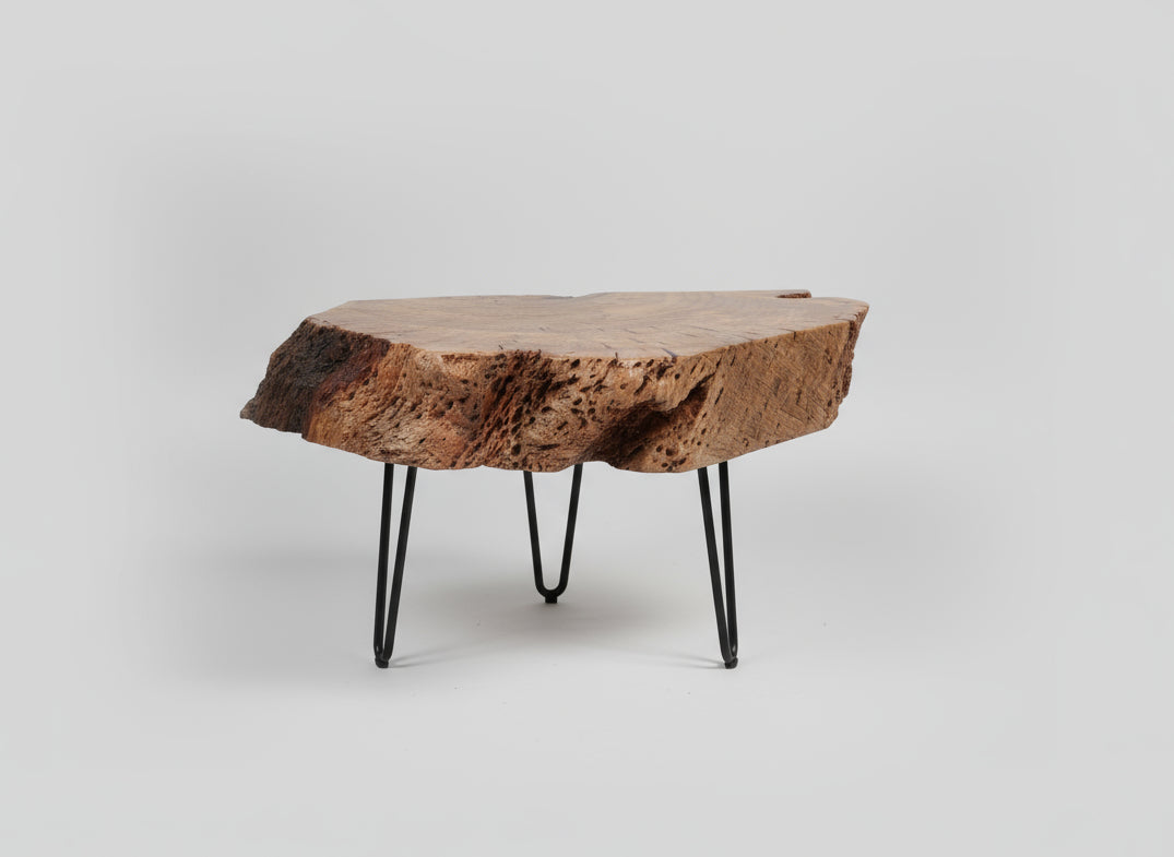 Small Half Moon Blackwood End table