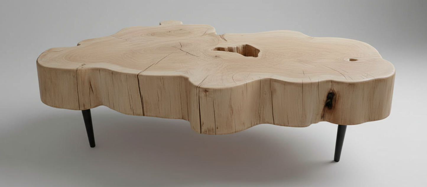 Distinctive Grain Coffee Table