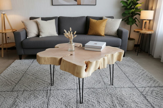 Golden Contour Coffee Table