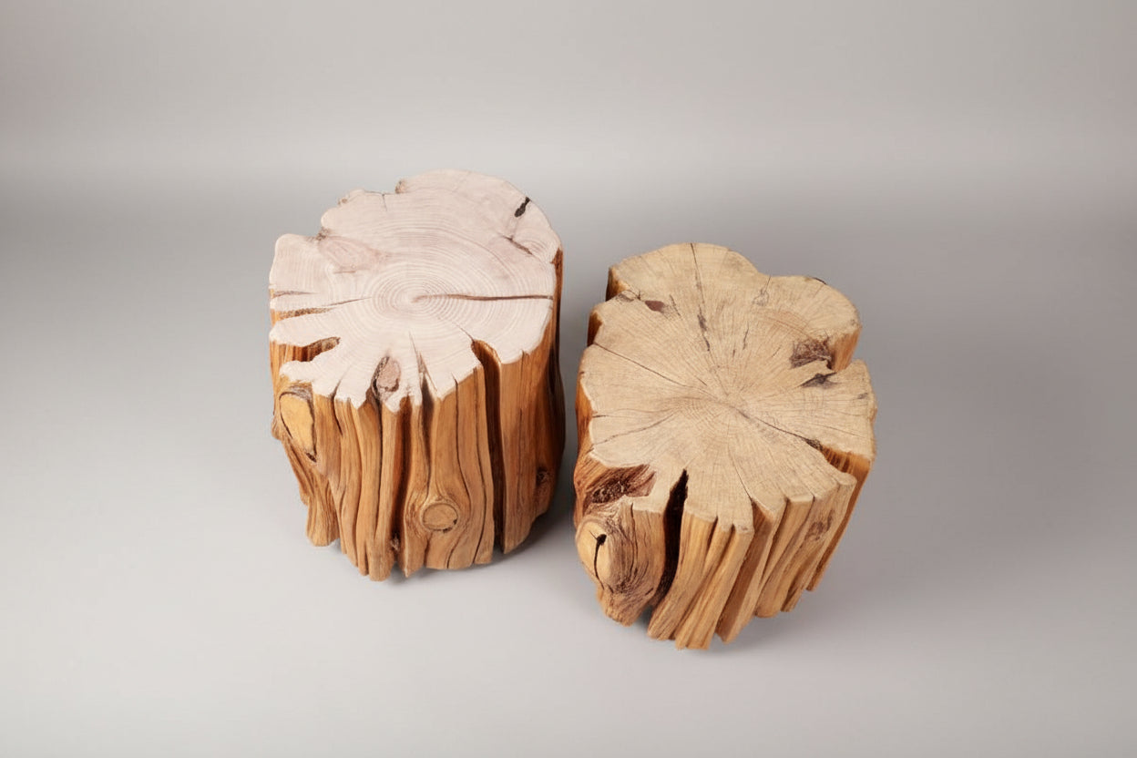 Set of Drift Cypress Coffee tables