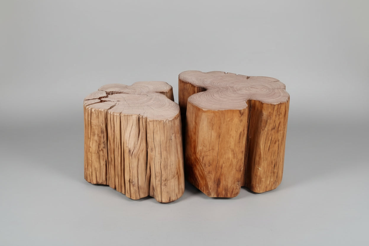 Set of Cedar Coffee tables