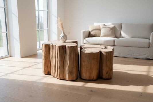 Set of Cedar Coffee tables