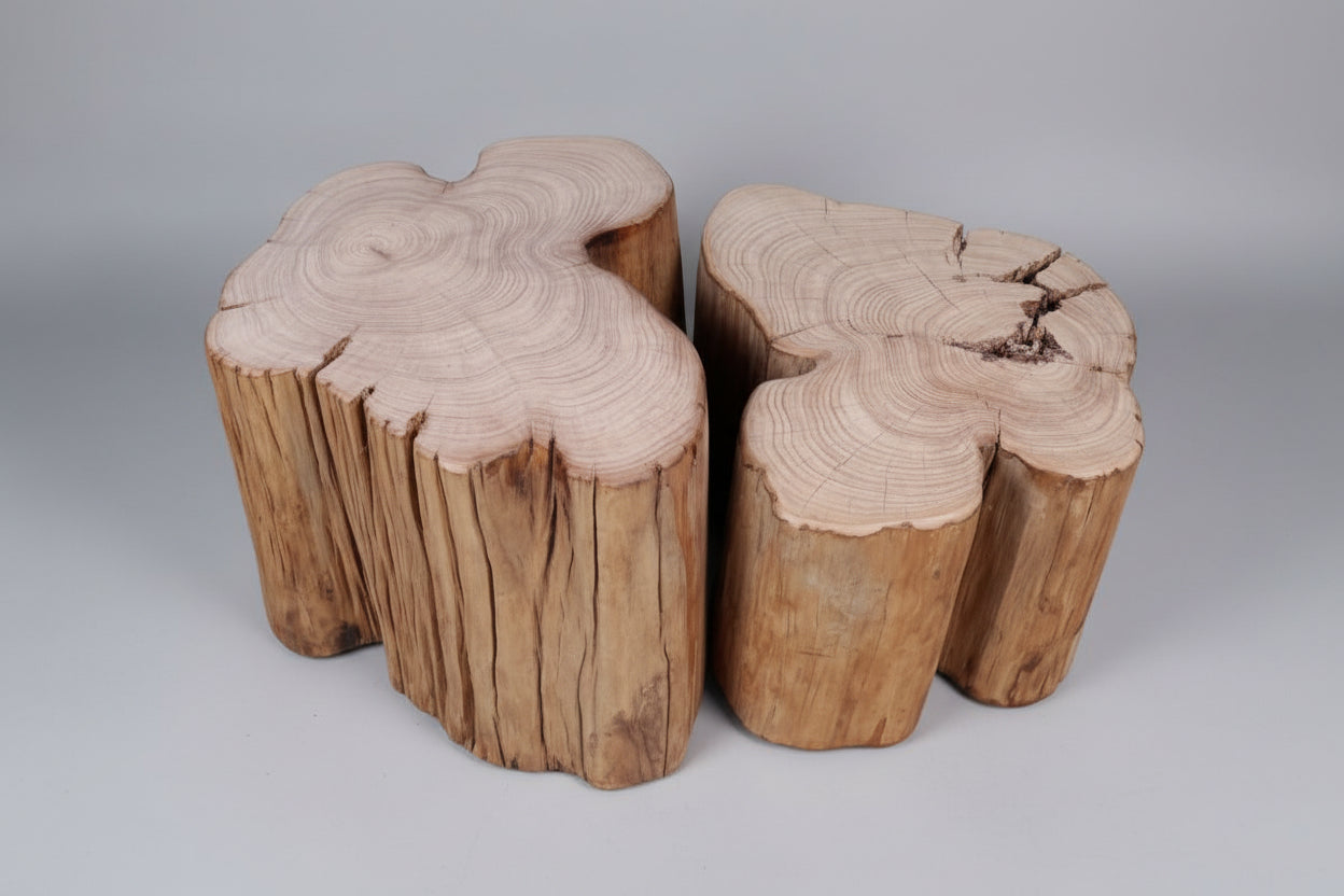 Set of Cedar Coffee tables