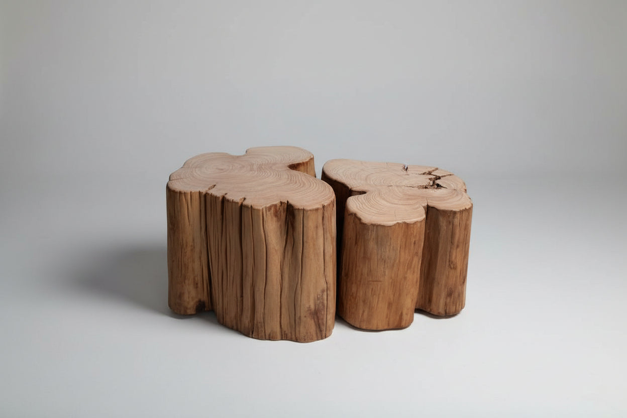 Set of Cedar Coffee tables