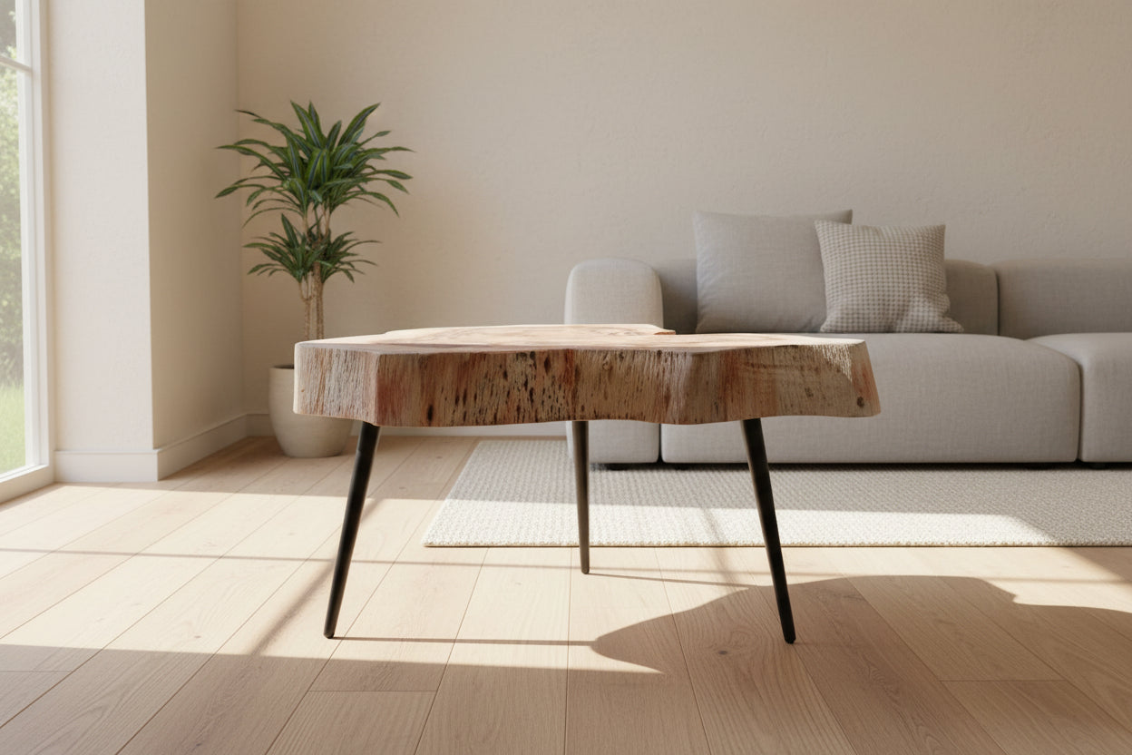 African Hardwood coffee table