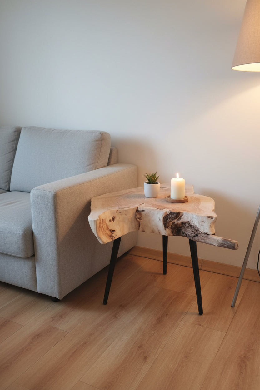 Cypress Handle Side Table