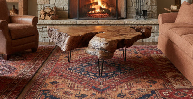 Half Moon Blackwood End/Coffee table