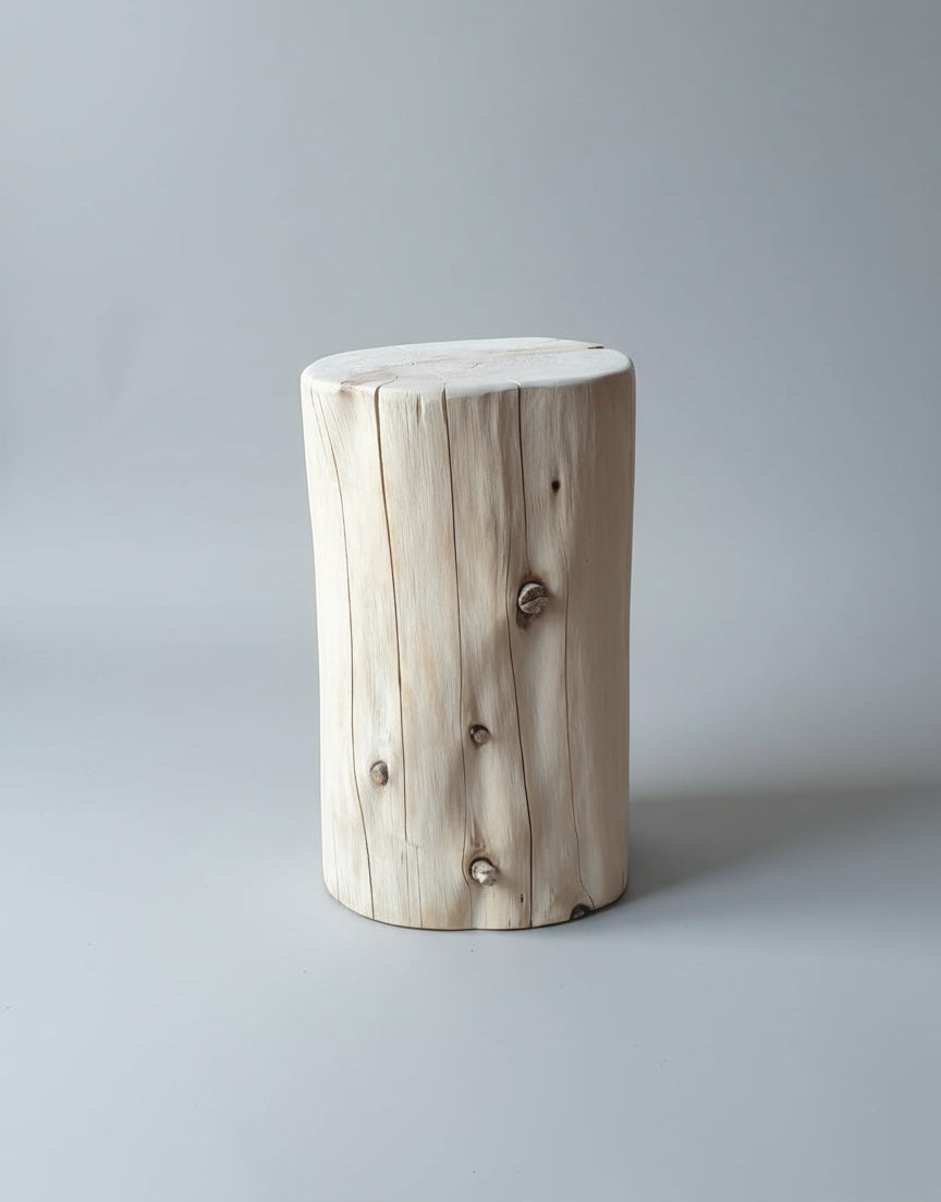 Cypress Medium Stump End Table
