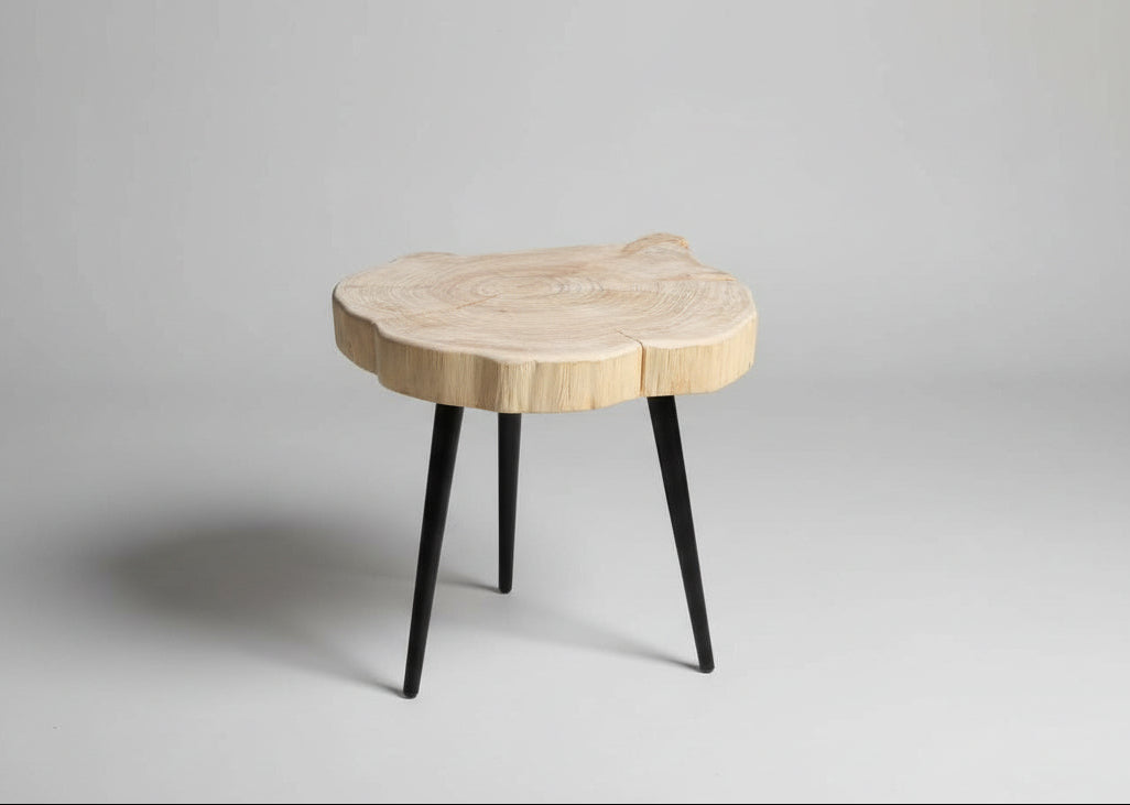 Cypress Calm Cut Side Table