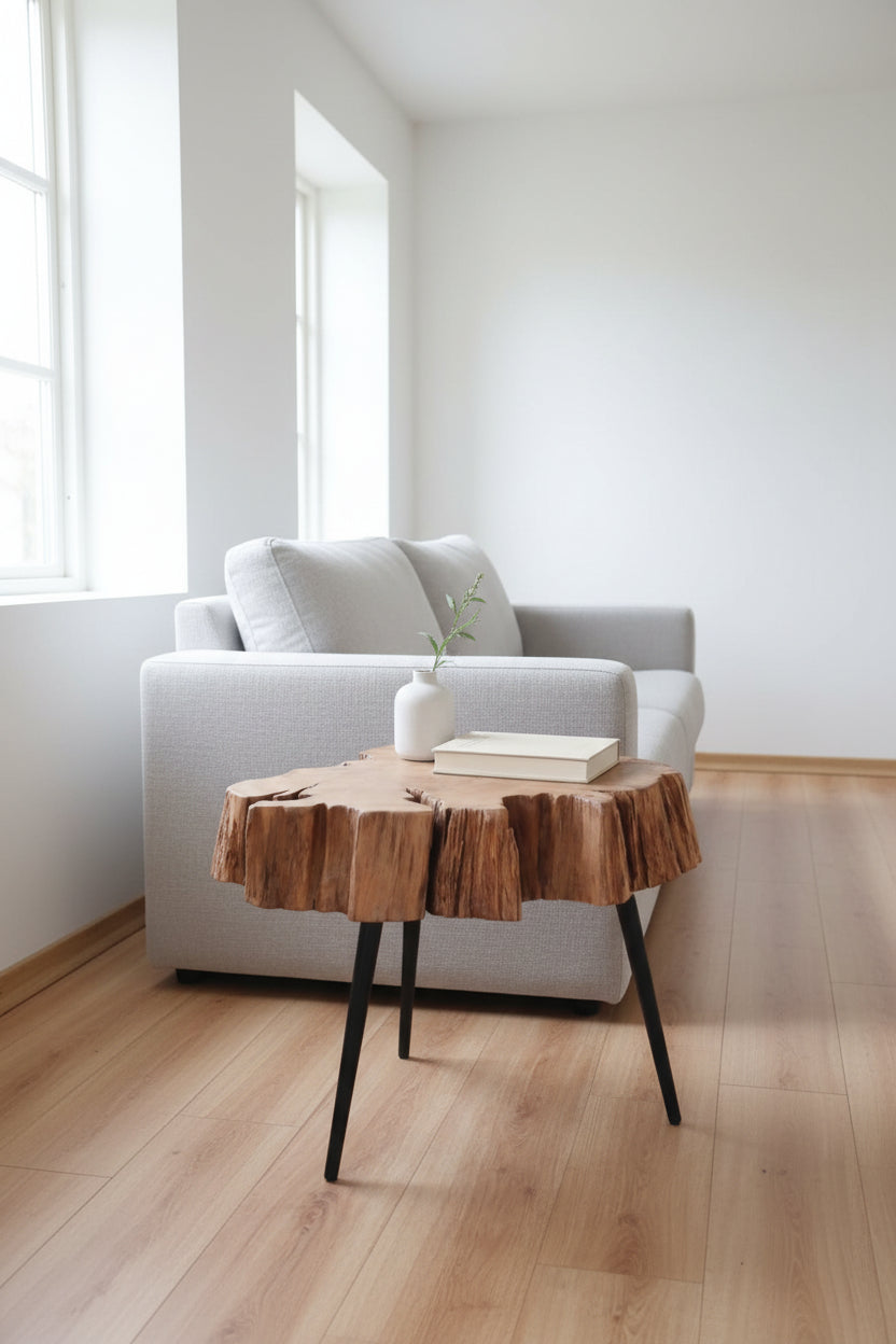 Cypress Abstract Side Table
